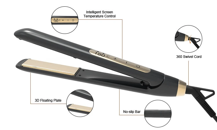 Canada Standard Wholesale Titanium Flat Iron (V185)